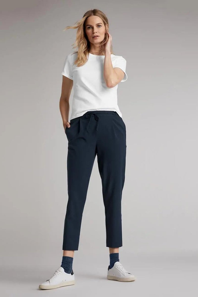 Tchibo Women Side Pocket Jogger Pants, Navy - Image 2
