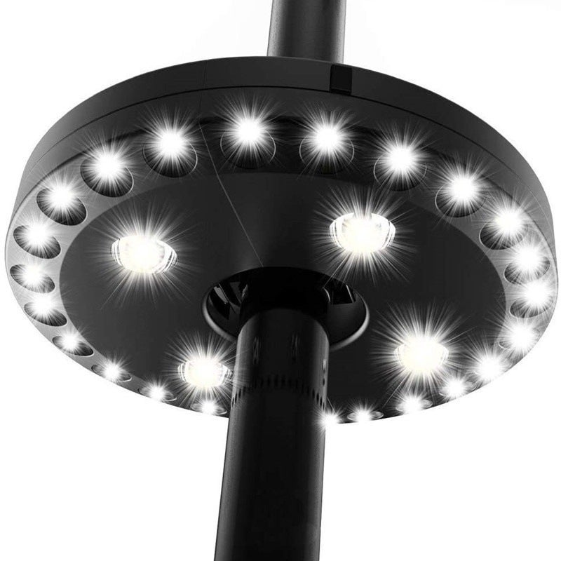 Outdoor 48 Led Umbrella Light Camping Lamp Emergency Light Round Disc Tent Emergency Response Camping Essentials 24+4 