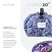 Lay-n-Go Cosmo Drawstring Cosmetic & Makeup Bag Organizer - Portable Drawstring Makeup Bag w/Zipper Pocket, Makeup Loops & More - Durable, Machine Washable Toiletry Bag (20", Purple Paisley) - Image 3