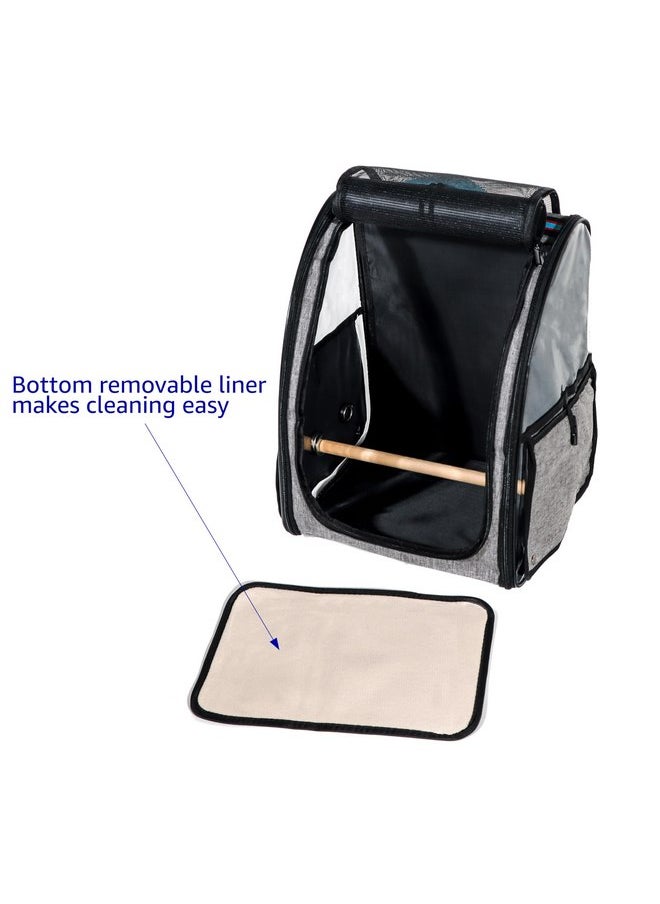Trademark Innovations - Trademark Innovations Bird Backpack, Bird Carrier Travel Cage, Portable Bird Cage, Bird Backpack Carrier - Image 1