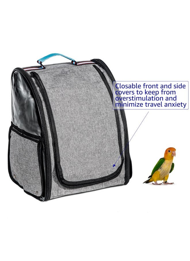 Trademark Innovations - Trademark Innovations Bird Backpack, Bird Carrier Travel Cage, Portable Bird Cage, Bird Backpack Carrier - Image 1