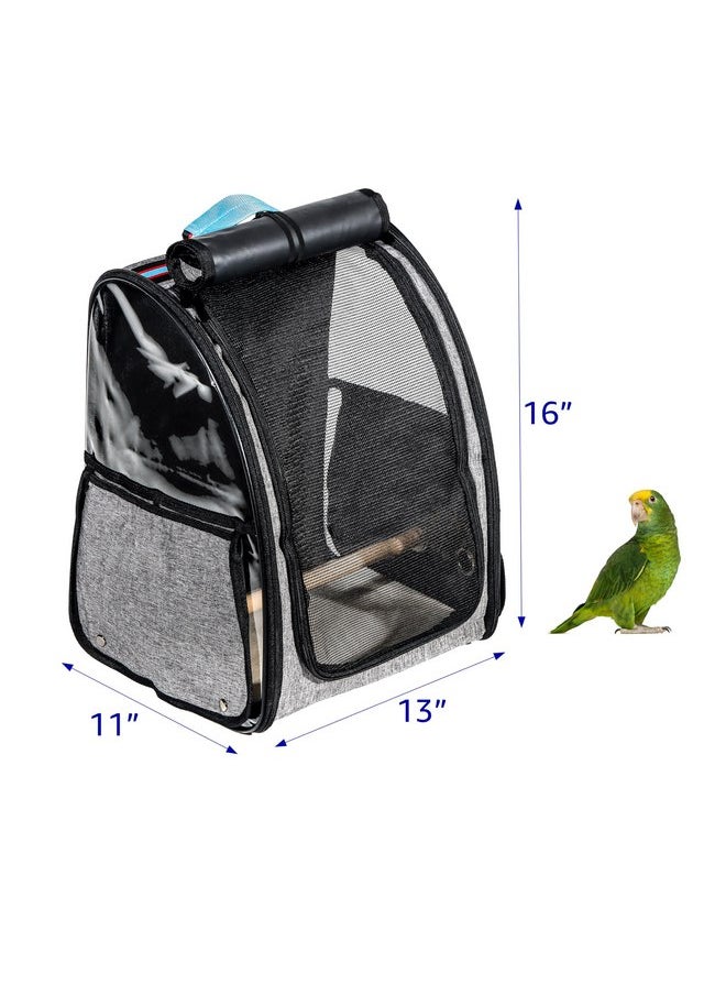 Trademark Innovations Bird Backpack, Bird Carrier Travel Cage, Portable Bird Cage, Bird Backpack Carrier - pzsku/Z6F16F7DE42D0E8D6E353Z/45/_/1737031681/728e775f-8ede-43b2-aaea-25ac71b00db6