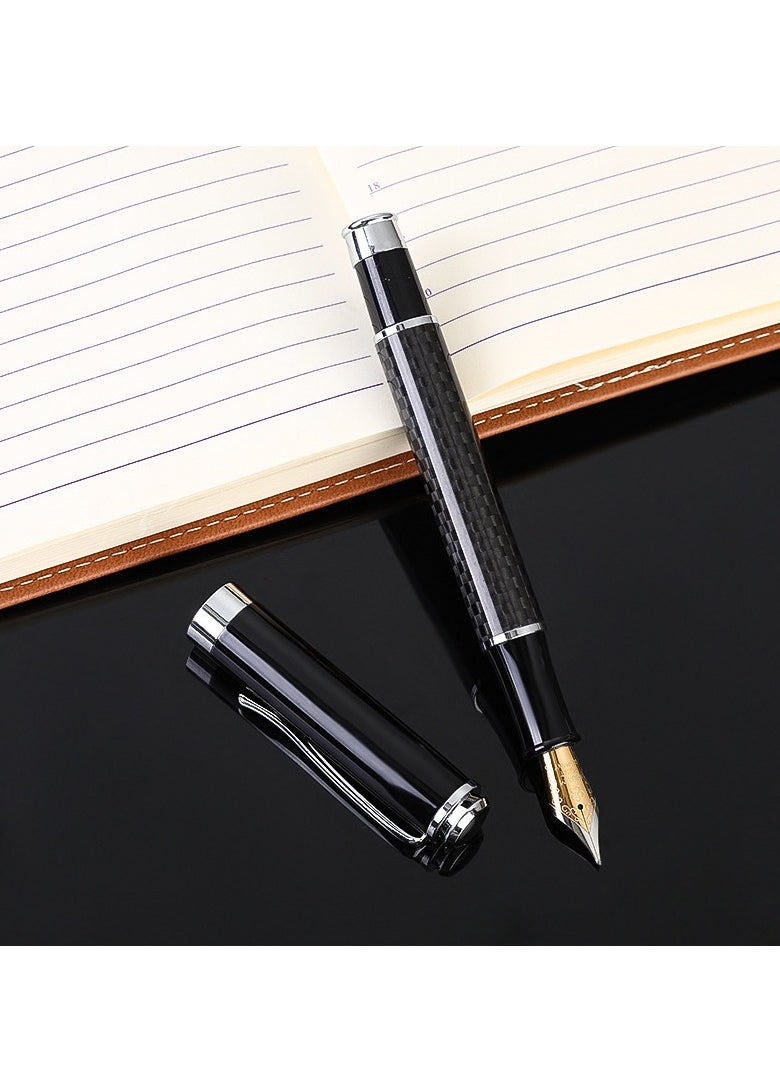 xozgdovg Student adult calligraphy pen Iridium pen tip black 
