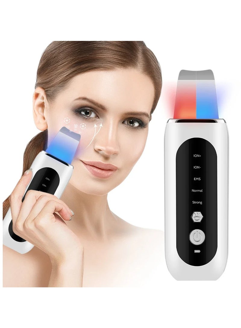 Ultrasonic Skin Scrubber Electric, 5-speed Adjustment Removing Black Corners Cleaning Pores Imported Beauty Equipment - Image 2
