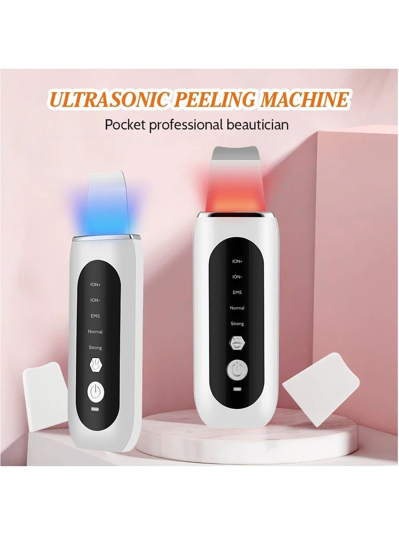 Ultrasonic Skin Scrubber Electric, 5-speed Adjustment Removing Black Corners Cleaning Pores Imported Beauty Equipment - Image 5