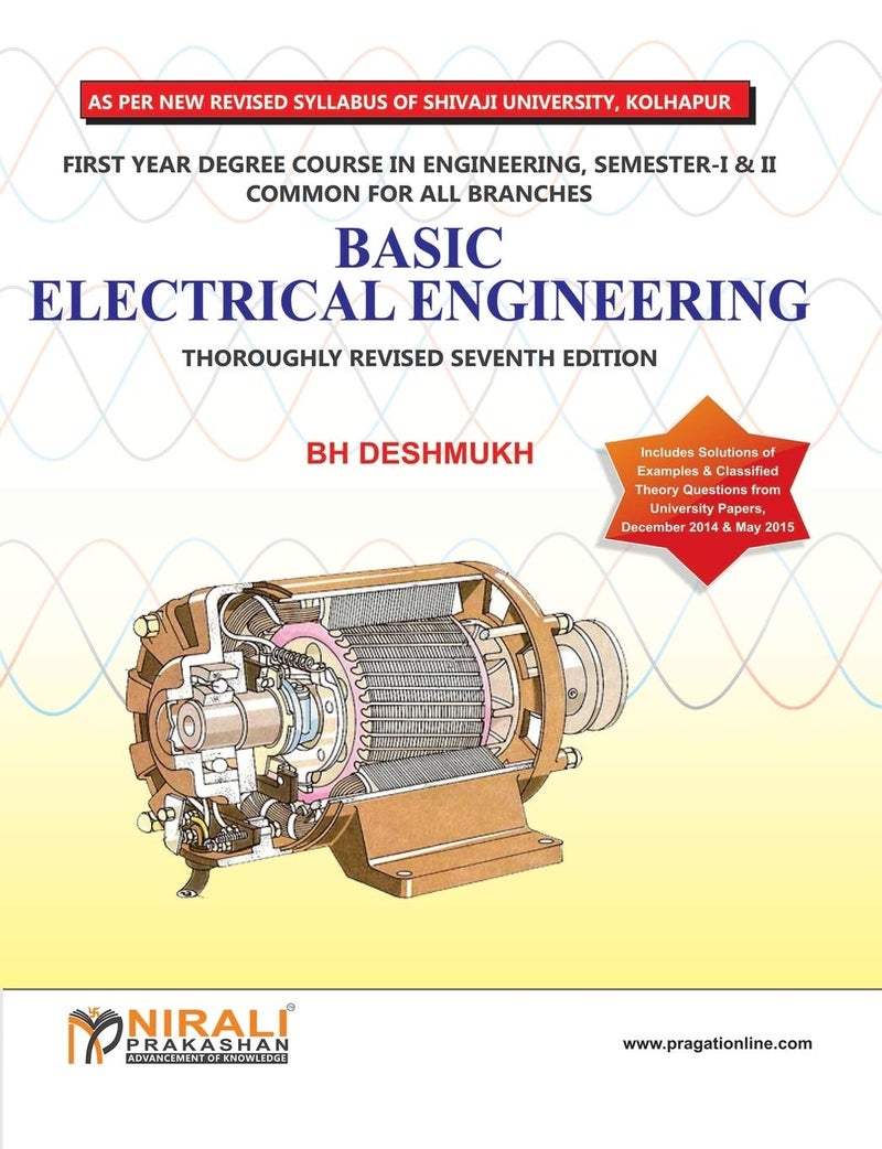 Basic Electrical Engineering (Shivaji University, F.E., Sem. I & Ii)  - Image 1