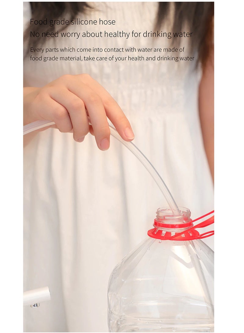 Electric Water Gallon Pump Automatic Water Bottle Pump Dispenser Desktop Rechargeable Water Pump Dispenser With Stand - Image 5