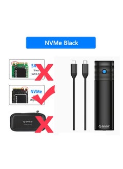 Orico NVMe Enclosure External SSD Case USB 3.2 Type C Hard Drive Disk Cover 10Gbps HD Storage Box House  - Image 1