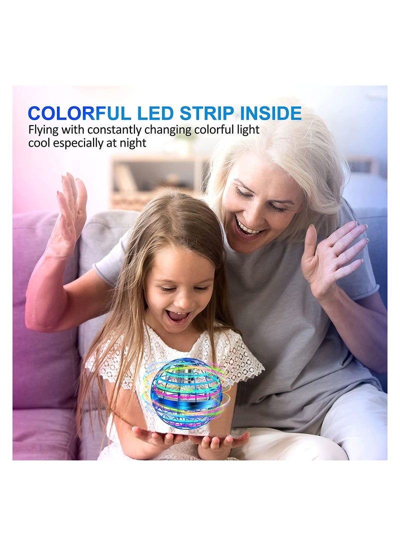 جونيس تحلق الكرة الجرم السماوي اللعب ارتفاع تحوم برو بوميرانج سبينر اليد التي تسيطر عليها مصغرة الطائرة بدون طيار الكرة الأرضية شكل الغزل - Image 4