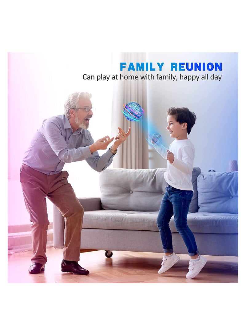 جونيس تحلق الكرة الجرم السماوي اللعب ارتفاع تحوم برو بوميرانج سبينر اليد التي تسيطر عليها مصغرة الطائرة بدون طيار الكرة الأرضية شكل الغزل - Image 5