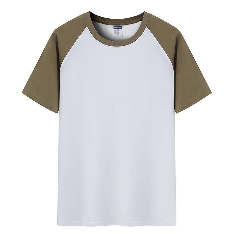 Fine Shoulder Style Pure Cotton T-Shirt Combed Cotton Short Sleeve Printed Logo Kid T-Shirt Young Cyber Celebrity T-Shirt