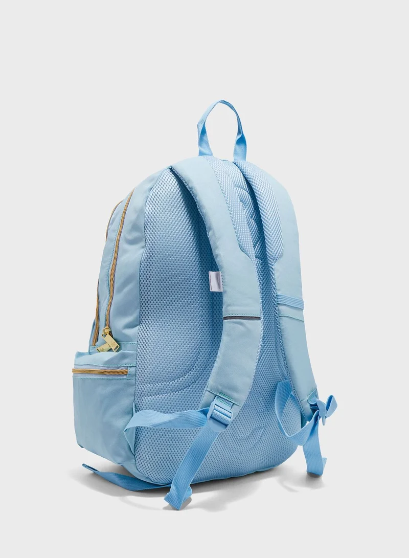 bhpoloclub Logo Front Zip Backpack