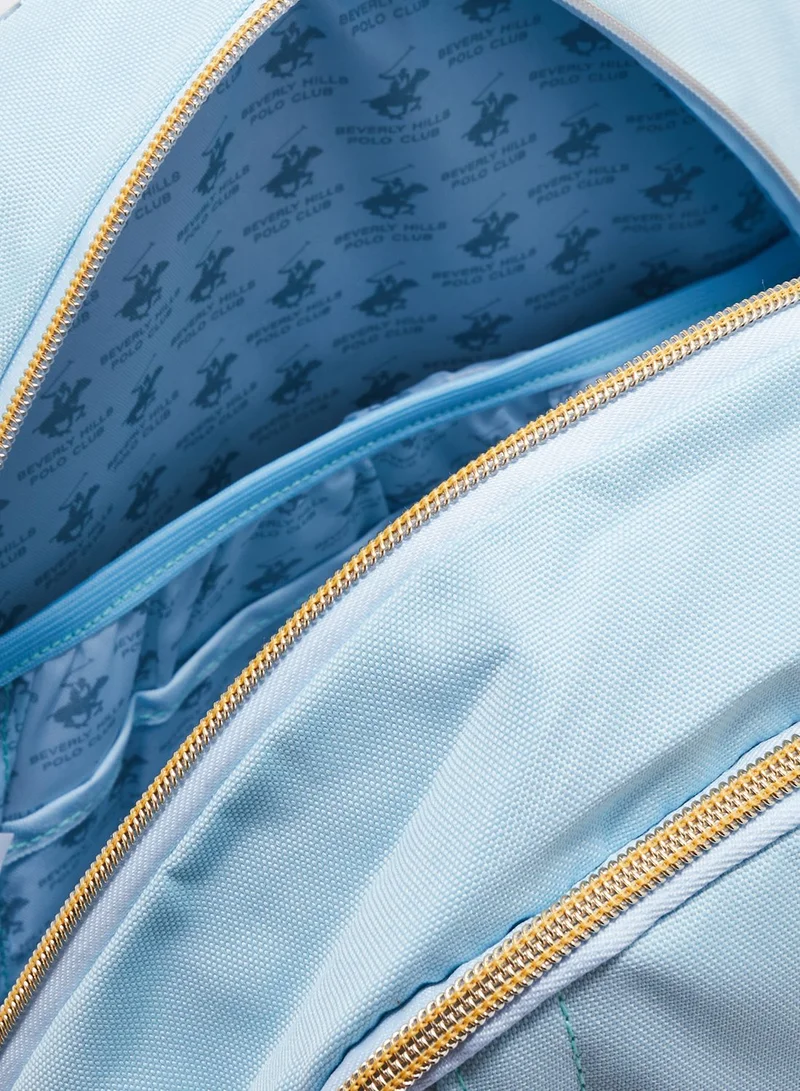 bhpoloclub Logo Front Zip Backpack