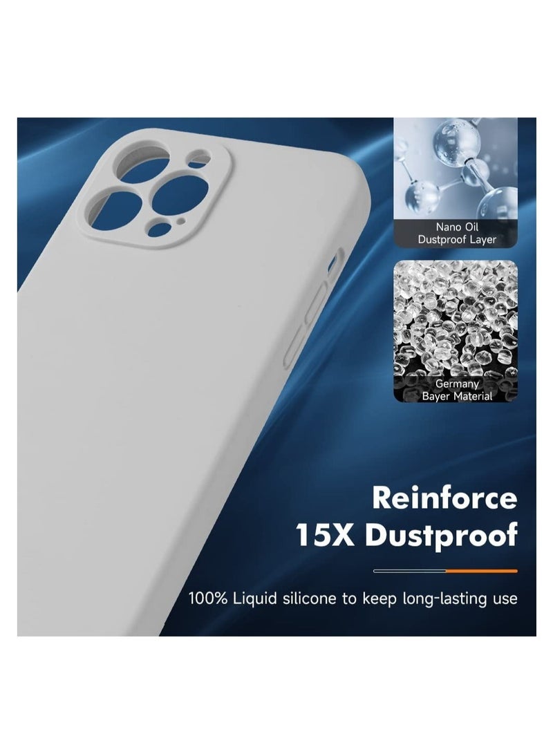 MagSafe Silicone Case for iPhone 13 Pro Max – Includes 2 Tempered Glass Screen Protectors - Image 4