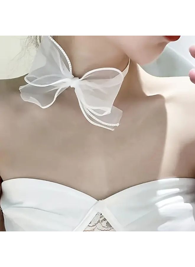 Handcrafted Satin Ribbon Bows Seaweed Color For Gift Wrapping Wedding DIY Crafts - Image 2