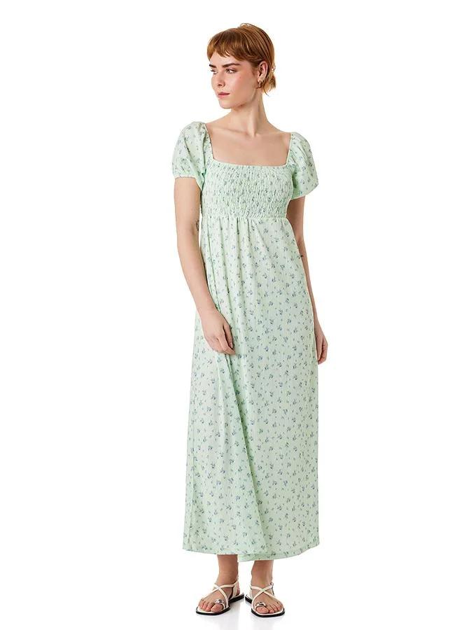 كوتون Floral Dress