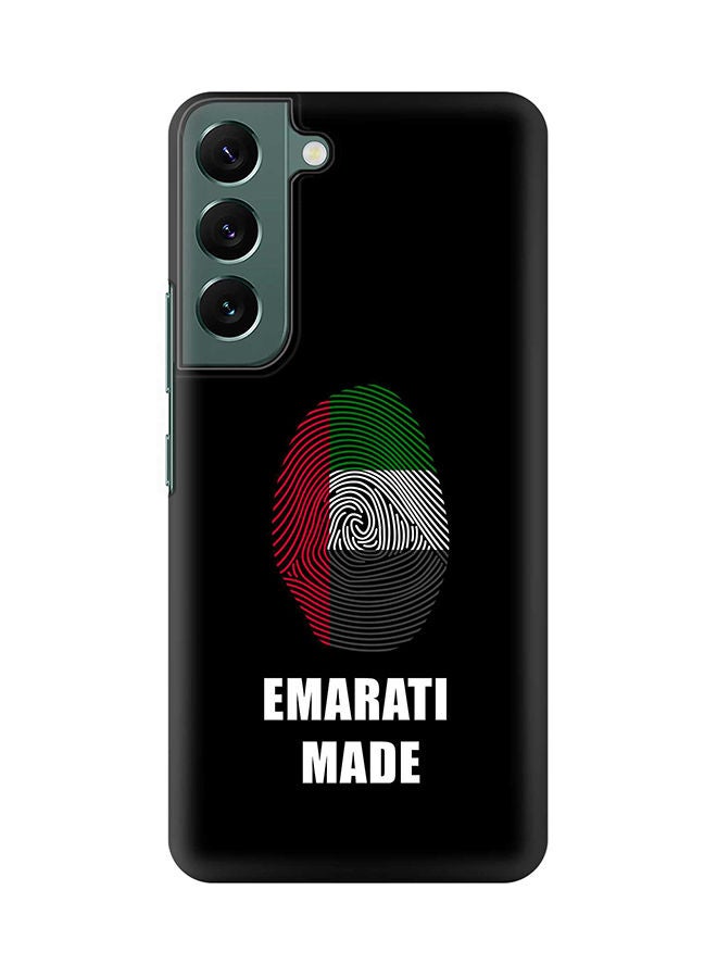Stylizedd Case for Samsung Galaxy S22 5G Slim Snap Classic Series Shield Matte Finish Print - Emarati Made - Image 1