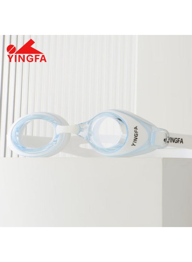 Yingfa Swimming Goggles, High-definition Anti-fog Waterproof Wide-view Swimming Gl For Men And Women, Non-prescription Swimming Goggles, Ice Crystal Blue - Image 2