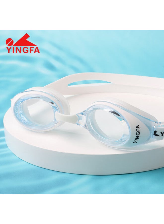 Yingfa Swimming Goggles, High-definition Anti-fog Waterproof Wide-view Swimming Gl For Men And Women, Non-prescription Swimming Goggles, Ice Crystal Blue - Image 4