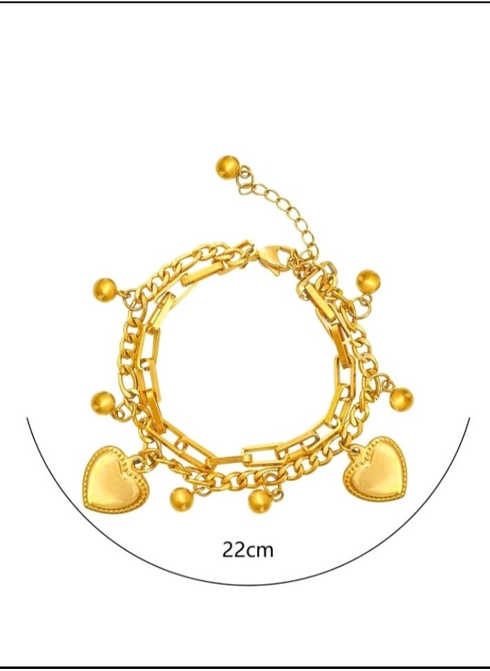 SEVENTY - High Quality Stainless Steel Trendy Bracelet For Women - Image 1