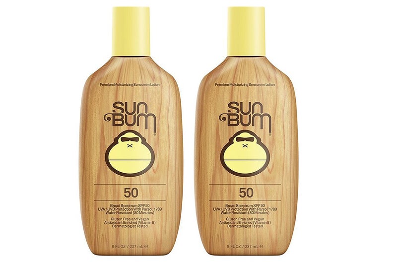 Sun Bum Moisturizing pEqvd Sunscreen Lotion, SPF 50 (2 Pack)