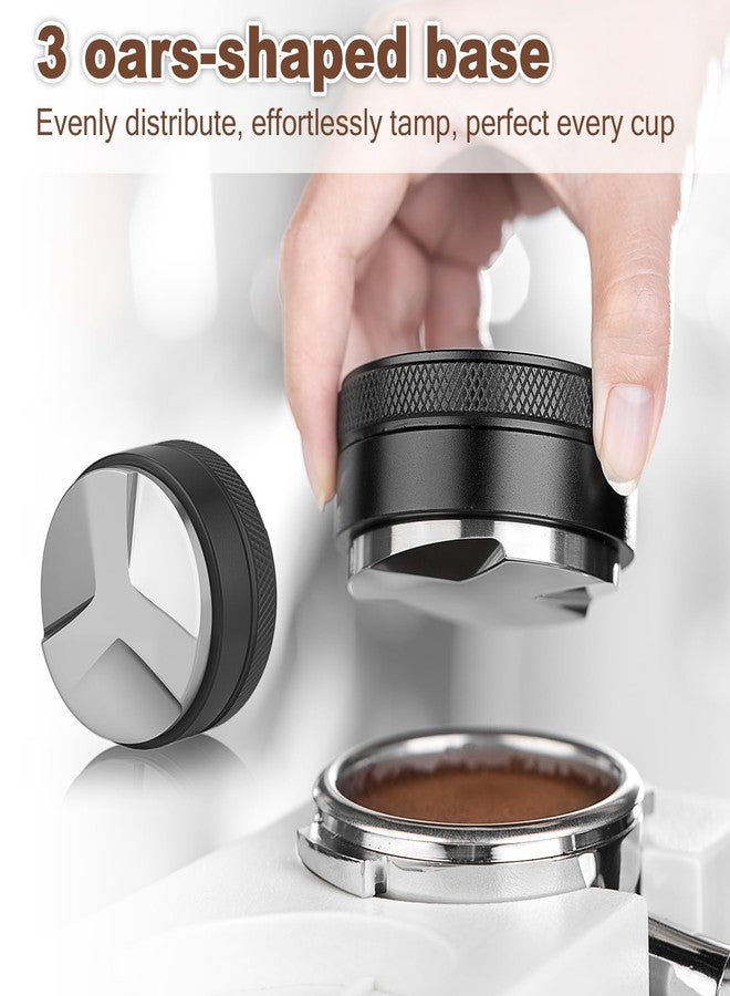 Shoxil Espresso Accessories Kit – 51mm Espresso Tamper, WDT Tool, Coffee Distributor, Dosing Funnel & Tamping Mat, Premium Espresso Tools for Espresso Machines - Image 3