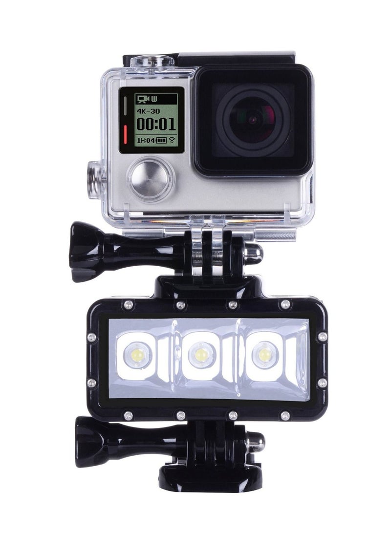 High Power Dimmable Waterproof LED Video Light Fill Night Light Diving Underwater Light for Gopro Hero 11/Hero 10/Hero 9/Hero8/Hero7/Hero6/Hero5/5S/4/4S/3+/3/2 DJI Akaso Cam  - Image 5