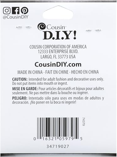 Cousin Jewelry Basics 500-Piece Crimp Tube, Silver, 2mm - Image 2
