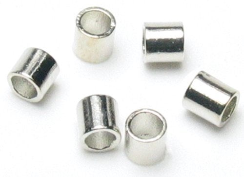 Cousin Jewelry Basics 500-Piece Crimp Tube, Silver, 2mm - Image 4