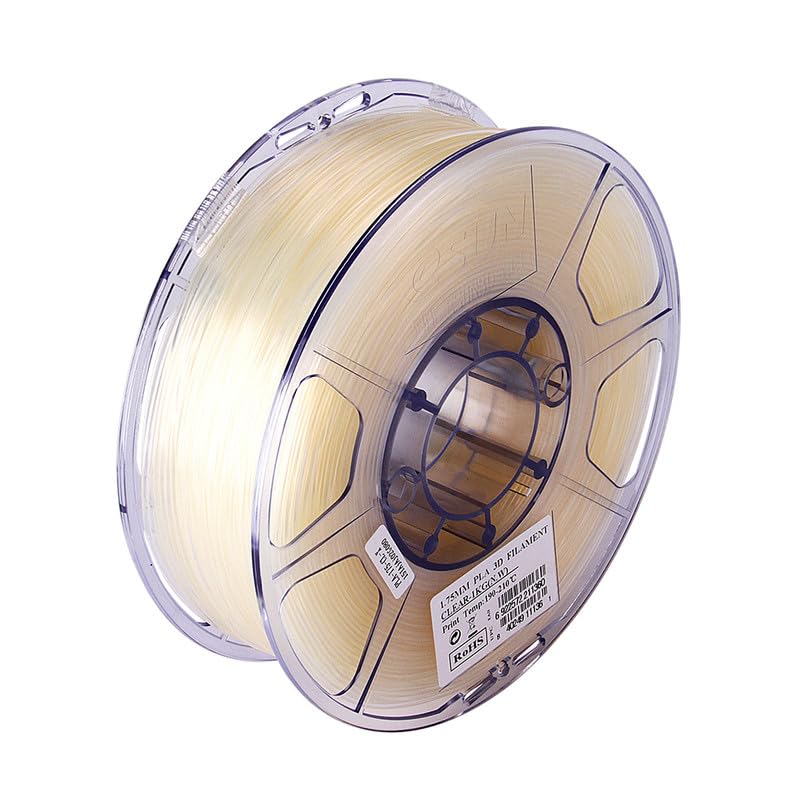 e-Sun 1.75mm 3D Printing PLA Filament 1Kg-Clear