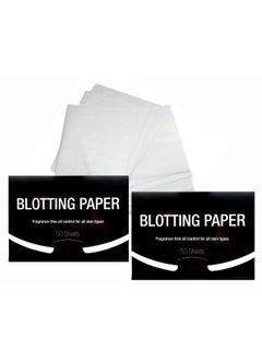 Azi 2 Pks Fragrancefree Unscented Natural Abaca Blotting Paper 100 Oil Blotting Sheets Makeup Friendly Unisex Oily Skin Shine Blotter Photography Zoom Meetings Travel Gym School Made In Taiwan  - Image 1