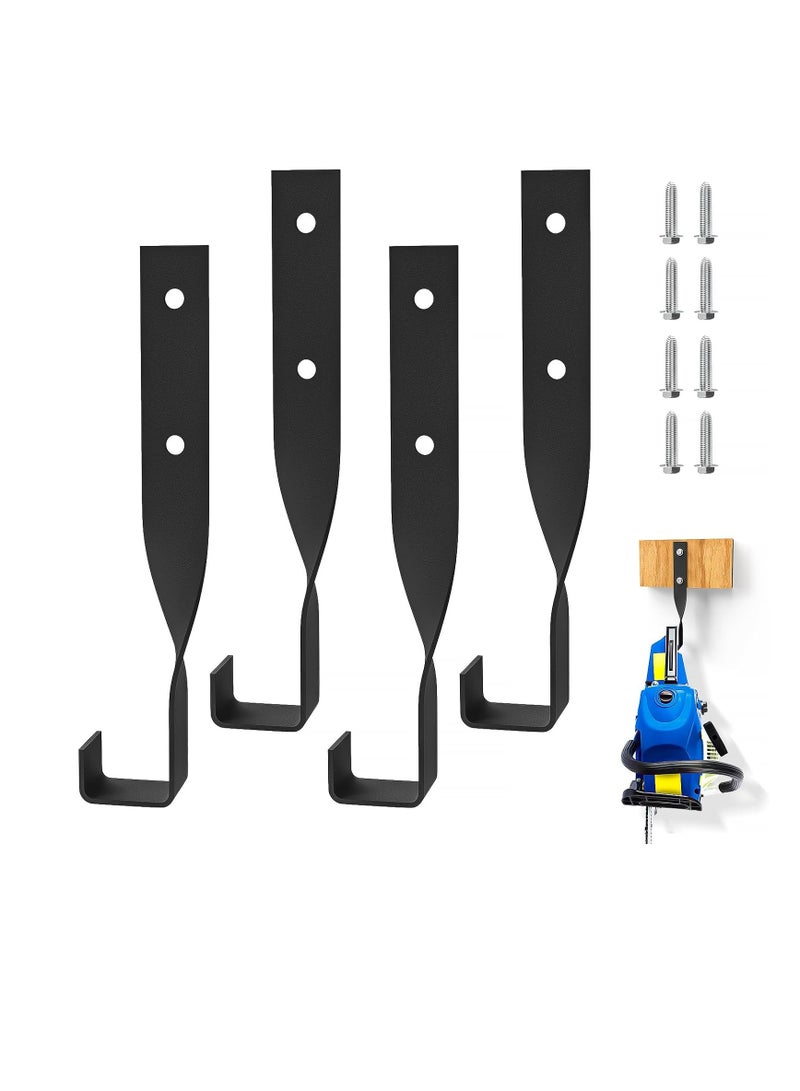 Chainsaw wall mount, backpack blower bracket accessories for garage walls, garage storage hook, weed proof, trimmer hanger - Image 1