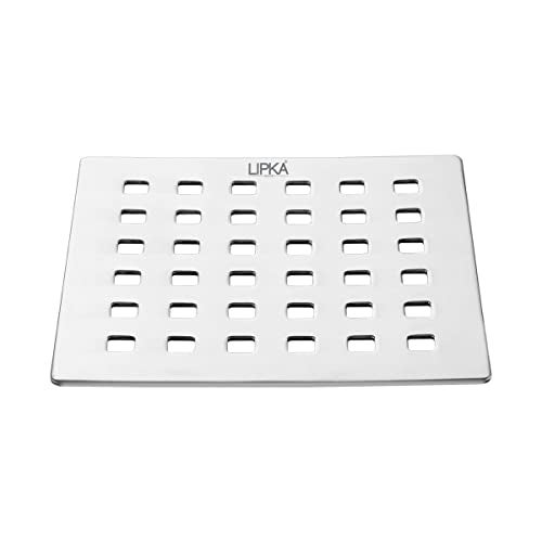 LIPKA Palo Grating Floor Drain |Premium Stainless Steel|6 x 6 Inches|Commercial Drain| - Image 4