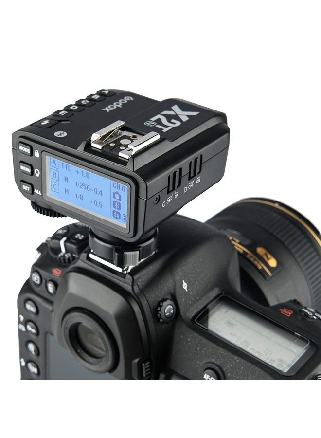 Godox X2T-N TTL Wireless Trigger, 1/8000s High-Speed Sync 2.4G TTL Transmitter, Compatible with Nikon Cameras (X2T-N)