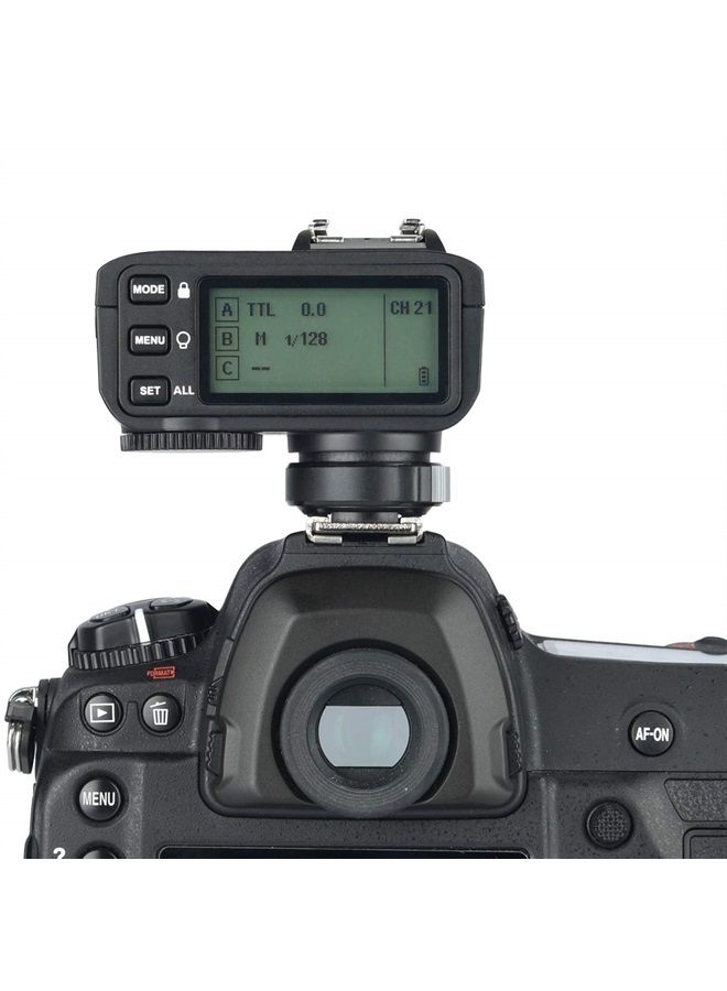 Godox X2T-N TTL Wireless Trigger, 1/8000s High-Speed Sync 2.4G TTL Transmitter, Compatible with Nikon Cameras (X2T-N)