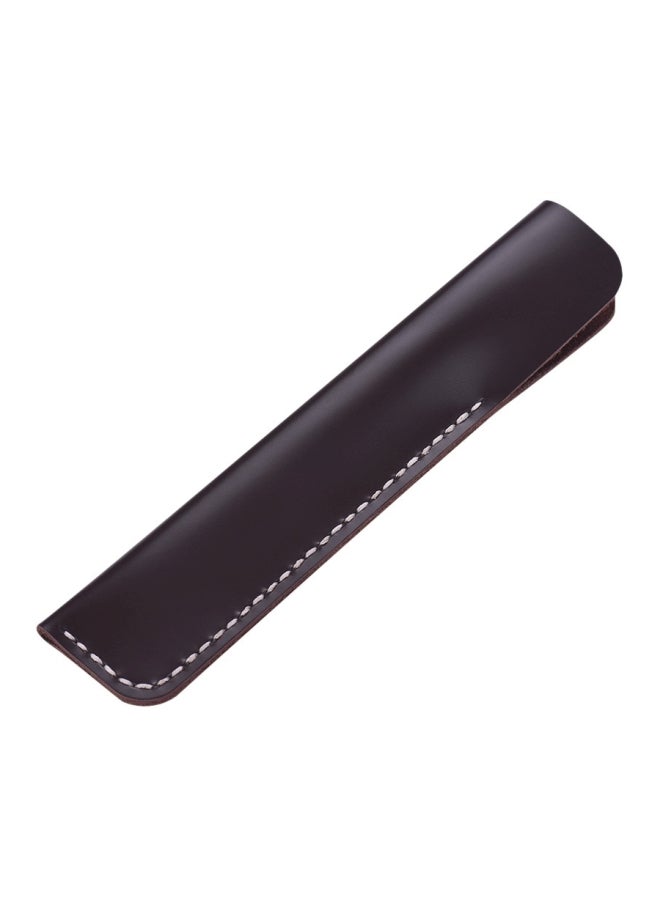 Leather Pen Case Black - Image 1