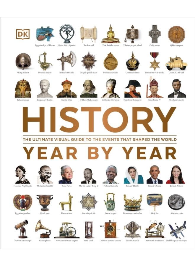 History Year by Year The Ultimate Visual Guide to the Events that Shaped the World - Hardback