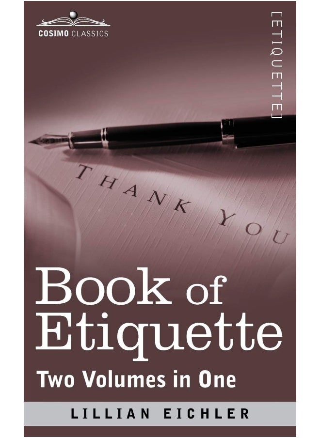 Book of Etiquette (Two Volumes in One) - pzsku/Z6F18D38629014FF30023Z/45/_/1737493920/f1b04697-e3d3-4cfb-8db7-e97c4dfdf6cc