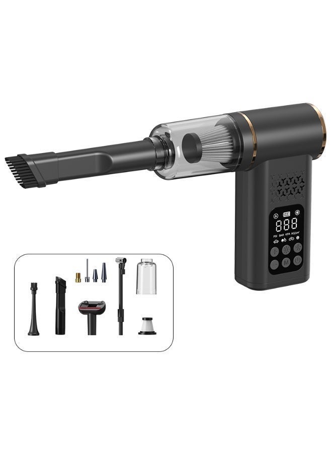 Handheld Vacuum Cleaner 5-in-1 Wireless - High Power Suction for Car & Home - Portable & Rechargeable Mini Vacuum Cleaner - Image 3