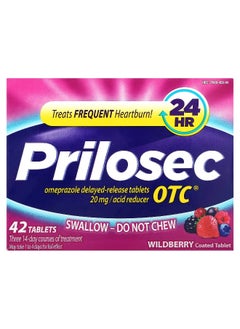 Prilosec Prilosec, OTC, Wildberry, 20 mg, 42 Tablets  - Image 1