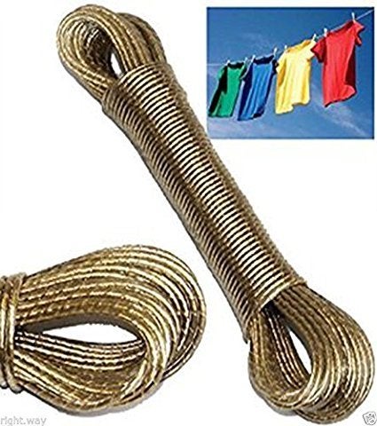 Krisah 4 pcs 20 m Anti Rust PVC Coated Metal Clothes Line 4 - Image 3