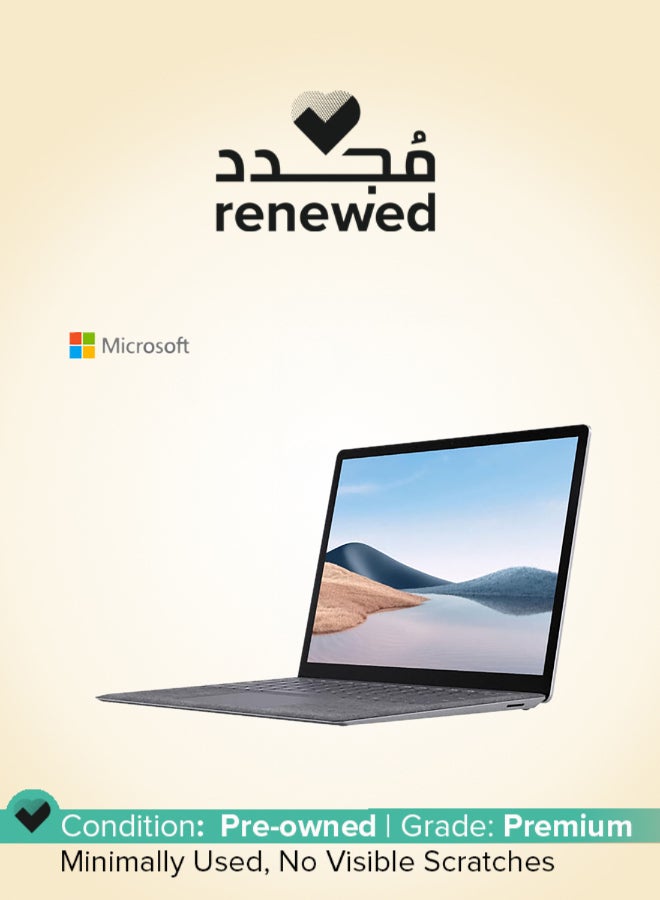 مايكروسوفت مجدد - لابتوب سيرفيس للأعمال مع شاشة 13.5 بوصة بدقة Full HD، معالج إنتل كور i7-1185G7/رباعي النواة/الجيل 11/ذاكرة RAM 16GB/قرص SSD سعة 256GB/رسومات إنتل إيريس XE/ويندوز 10 برو - Image 1