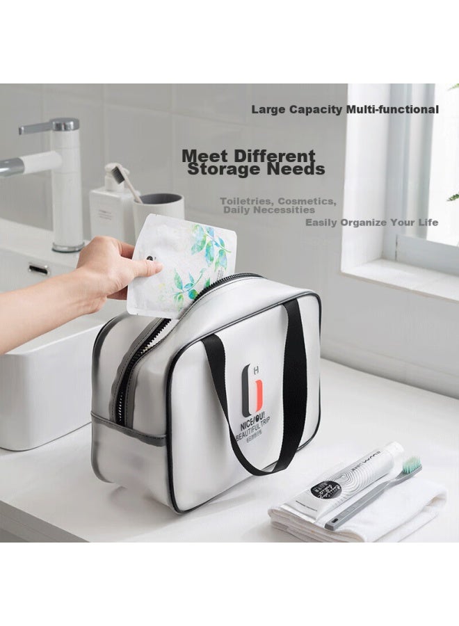 Forty thousand kilometers 40,000 Km Portable Toiletry Bag, Large Capacity Storage Bag, Small Bath Bag, Shower Caddy, Bath Organizer, Sw2607  - Image 2
