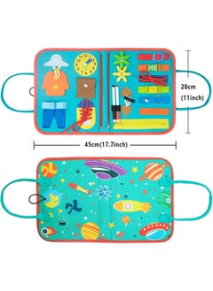Beauenty Travel Educational Toys Learning Basic Dress Skills Sensory Toys  - Image 2
