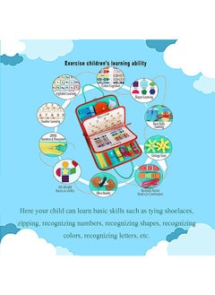Beauenty Travel Educational Toys Learning Basic Dress Skills Sensory Toys  - Image 3