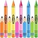 Glimin 10 Pcs Inflatable Crayons Large Blow up Crayons Set Jumbo Crayon Balloons Crayon Inflatable Pencil for Birthday Photo Prop Party Favor Decor 5 Colors - Image 2