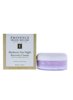 EMINENCE Eminence Blueberry Soy Night Recovery Cream for Unisex - 2 oz Cream  - Image 1