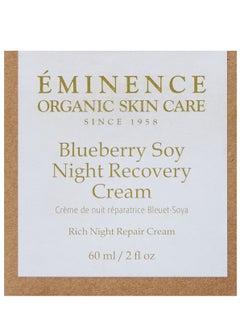 EMINENCE Eminence Blueberry Soy Night Recovery Cream for Unisex - 2 oz Cream  - Image 2