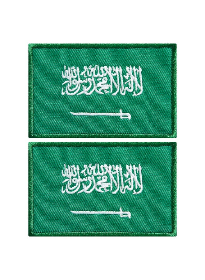 ترقيع العلم السعودي أعلام المملكة العربية السعودية ترقيع أعلام المملكة العربية السعودية ترقيع عسكري للملابس قبعة باكباكس فخر الزخرفة - Image 2