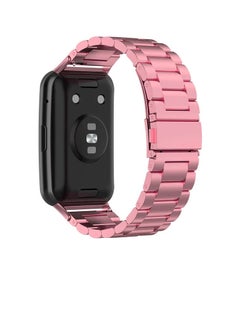 Generic Watch Strap Compatible for HUAWEI Watch Fit, Replacement Metal Smart Watch Strap Quick Release Stainless Steel Watch Band Wristband Compatible for HUAWEI Watch Fit  - Image 2